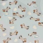 Running Zebra - Blue